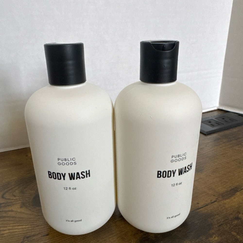 Public Goods Body Wash 12 fl oz Quantity 2 NEW.